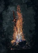 Plakaty - Plakat, Dark Souls - Bonfire, 30x40 cm - miniaturka - grafika 1
