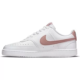 Nike Court Vision Low Next Nature, Trampki damskie, białe różowe Oxford, 43 EU, White Pink Oxford, 43 EU - Trampki damskie - miniaturka - grafika 1