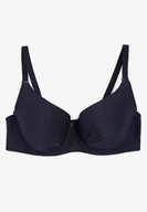 Biustonosze - Granatowy Biustonosz Typu Full-Cup z Regulowanymi Ramiączkami Kandras - miniaturka - grafika 1