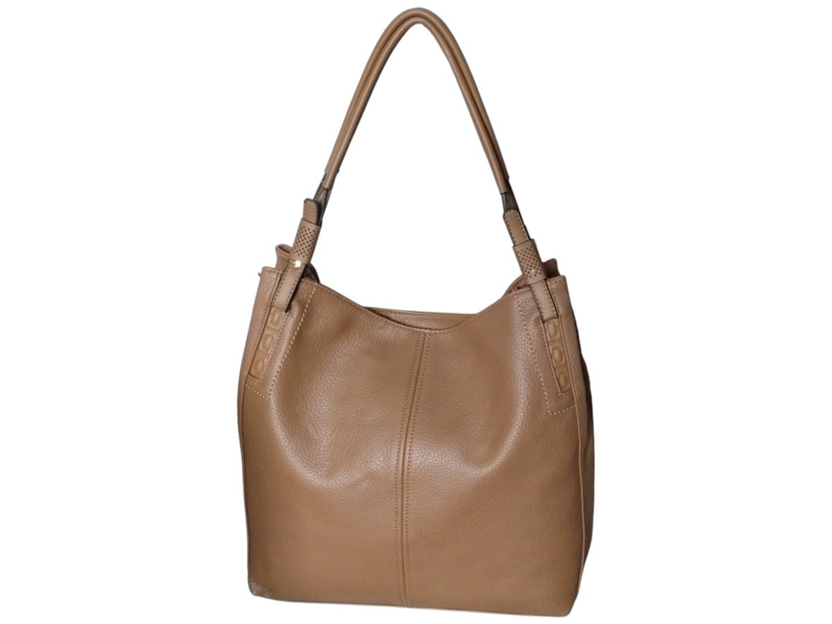 Torebka Damska, Modna Miejska Torba Shopper Na Ramię, Brązowy