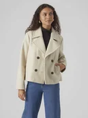Kurtki damskie - Vero Moda Kurtka przejściowa w kolorze kremowym - miniaturka - grafika 1