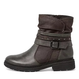 Jana Damskie Softline 8-25475-41 wygodne uniwersalne buty klasyczne buty na co dzień botki, szary (Graphite), 36 EU Weit - Botki damskie - miniaturka - grafika 1