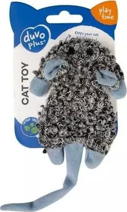 Duvo+ Duvo+ Zabawka dla Kota Myszka Kocimiętka Szara - Zabawki dla kotów - miniaturka - grafika 1