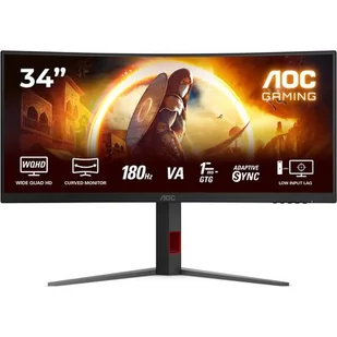 AOC CU34G4 34" - Monitory - miniaturka - grafika 1
