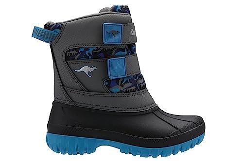 KangaROOS Męskie śniegowce K-Bennet V, szare (Steel Grey/Sky), 40 EU, Steel Grey Sky, 40 EU
