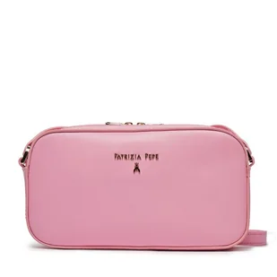 Torebka Patrizia Pepe 8B0152/L061-M482 Różowy - Torebki damskie - miniaturka - grafika 1