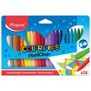 Przybory szkolne - Maped Kredki plastikowe Colorpeps 24 kolory - miniaturka - grafika 1