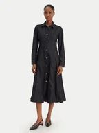 Sukienki - Tommy Hilfiger Sukienka jeansowa WW0WW48520 Granatowy Regular Fit - miniaturka - grafika 1