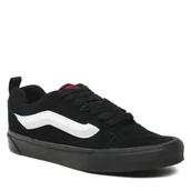 Trampki damskie - sneakers donna vans premium knu skool - vn0009qcbma1 black/white - miniaturka - grafika 1