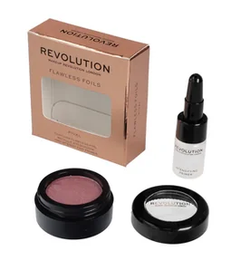Makeup Revolution FLAWLESS FOILS - Foliowy cień do powiek + baza intensyfikująca - RIVAL MAKFCPIN-ZAIN-05 - Bazy pod cienie - miniaturka - grafika 3