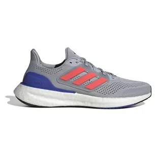 adidas Buty Pureboost 23 IF1549 Szary - Buty sportowe męskie - miniaturka - grafika 3
