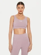 Bielizna sportowa damska - EA7 Emporio Armani Biustonosz sportowy 6DTH58 TJKLZ 1341 Różowy - miniaturka - grafika 1