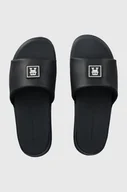 Klapki i japonki męskie - Tommy Hilfiger klapki DUAL DENSITY TH POOL SLIDE męskie kolor granatowy FM0FM05016 - miniaturka - grafika 1
