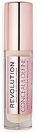 Korektory do twarzy - Makeup Revolution Conceal & Define Korektor Płynny Do Twarzy C03 - miniaturka - grafika 1