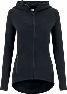 URBAN CLASSICS CZARNA BLUZA DAMSKA Z KAPTUREM I DŁUGIM RĘKAWEM XL JQA - Bluzy damskie URBAN CLASSICS CZARNA BLUZA DAMSKA Z KAPTUREM I DŁUGIM RĘKAWEM XL JQA - Bluzy damskie - miniaturka - grafika 1