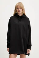 Sukienki - Vans sukienka kolor czarny mini oversize VN000RD2BLK1 - miniaturka - grafika 1