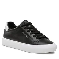 Sneakersy damskie - Sneakersy Calvin Klein Vulc Lace Up HW0HW01681 Czarny - miniaturka - grafika 1