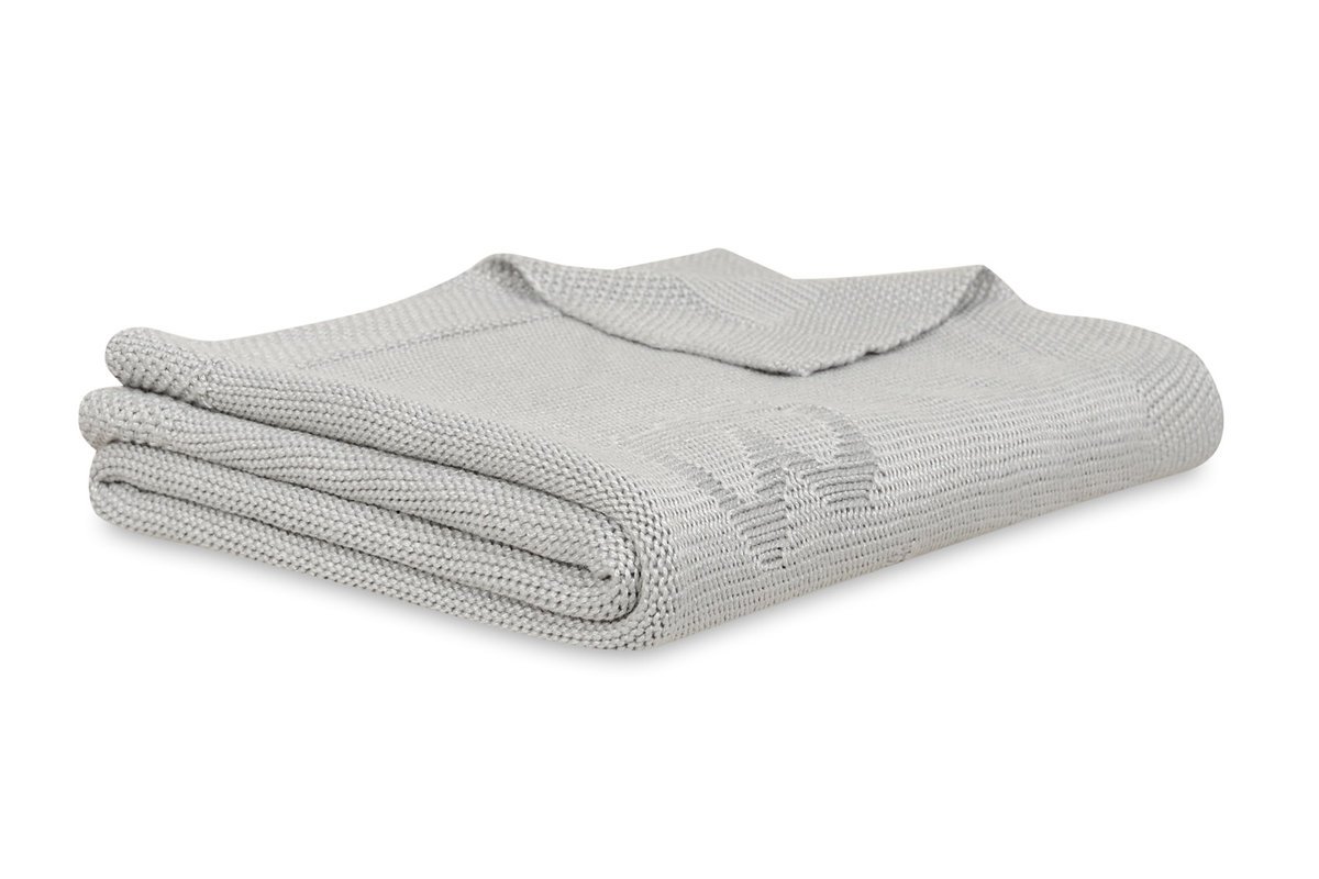 Kocyk bambusowy 80x100 Thai szary jasny BabyMatex