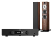 Zestawy stereo - Hegel H150 (czarny) + 704 S3 (mokka) - miniaturka - grafika 1