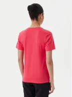 Koszulki i topy damskie - Champion T-Shirt 118090 Koralowy Slim Fit - miniaturka - grafika 1