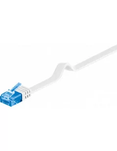 Goobay Wentronic 96347 5 m Cat6 A U/UTP (UTP) Biały, Niebieski kabel sieciowy  kabel sieciowy (5 m, Cat6 A, U/UTP (UTP), RJ-45, RJ-45, biały) 96347 - Kable miedziane - miniaturka - grafika 1