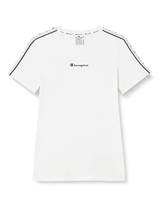 Champion Damska koszulka Legacy Tape 2.0 S/S, biała, M - Koszulki i topy damskie - miniaturka - grafika 1