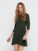 Sukienki - ONLY Sukienka dzianinowa 15185761 Zielony Regular Fit - miniaturka - grafika 1