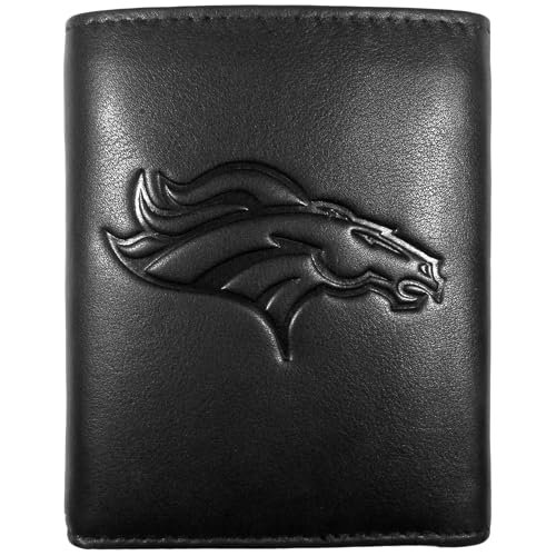 Siskiyou Sports NFL Denver Broncos męski potrójnie składany portfel jeden rozmiar czarny