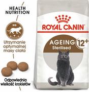 Pozostałe akcesoria dla kotów - Royal Canin Kot CAT Ageing Sterilised 12+ (Senior) 4kg - miniaturka - grafika 1
