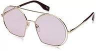 Okulary przeciwsłoneczne - Marc Jacobs okulary przeciwsłoneczne mieszane, Złoty fioletowy, 56 - miniaturka - grafika 1