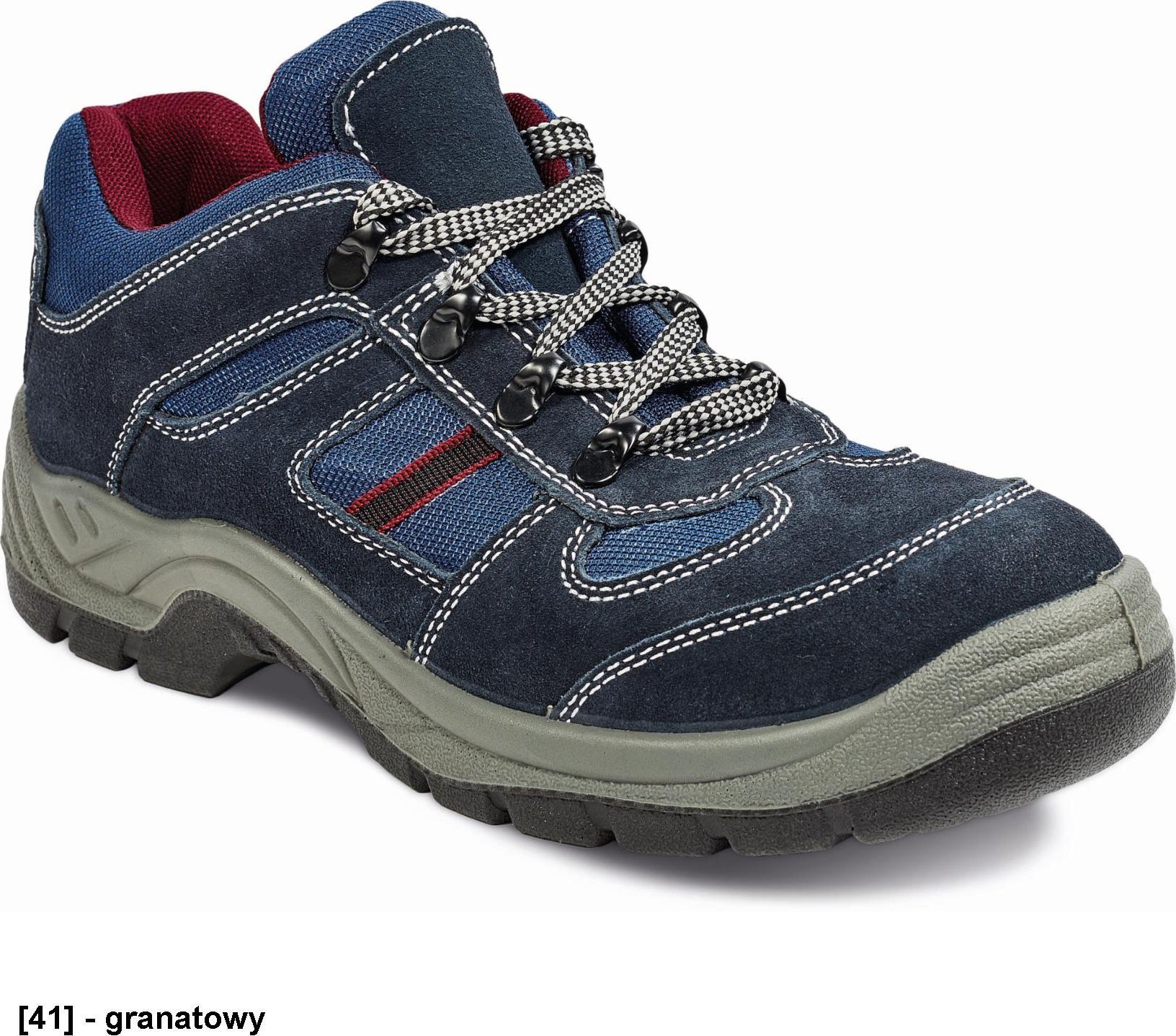 CERVA RAVEN SPORT LOW - skórzane półbuty bez podnoska 40