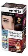 Farby do włosów i szampony koloryzujące - Venita VenitaPlex 3.0 Czarna Czekolada system ochrony włosów VEN FAR-20 - miniaturka - grafika 1