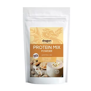 Dragon Superfoods, Mix białek BIO, 200g - Zdrowa żywność - miniaturka - grafika 1