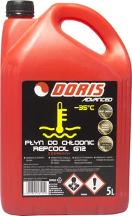Płyn chłodniczy DORIS czerwony -35°C - Płyny chłodnicze - miniaturka - grafika 1