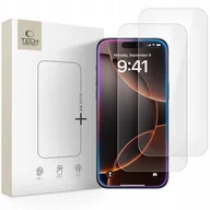 Szkła hartowane na telefon - Szkło hartowane Tech-Protect Glass Fit+ do Apple iPhone 16 Pro Max / 17 Pro Max Clear [2 PACK] - miniaturka - grafika 1