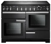 Kuchenki elektryczne - Kuchnia z płytą indukcyjną FALCON Professional Deluxe 110 Czarny Charcoal chrom - miniaturka - grafika 1