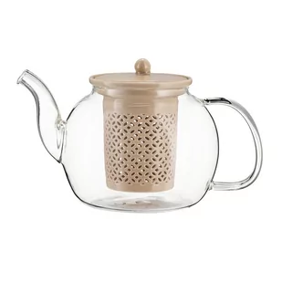 Dzbanek Z Zaparzaczem Szklany 850 Ml Chic Villa Italia - Dzbanki i imbryki - miniaturka - grafika 1