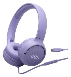 JBL Tune 520C USB-C fioletowy - Słuchawki - miniaturka - grafika 1
