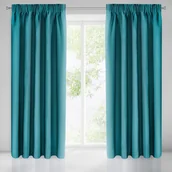 Zasłony - Eurofirany Zasłona Parisa na taśmie 140x270 Ciemnoturkusowa ex-z-parisa-pet-135x270-t - miniaturka - grafika 1