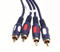 Adaptery i przejściówki - Przyłącze 2xWTYK RCA/2xWTYK Rca Łezka 20m Vitalco - miniaturka - grafika 1