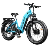 Rowery elektryczne - HIKNIGHT H2 PRO Electric Bike 3000W Peak Dual Motors 61km/h Max Speed 145km Range 52V 20Ah Removable Battery 35° Climbing - miniaturka - grafika 1
