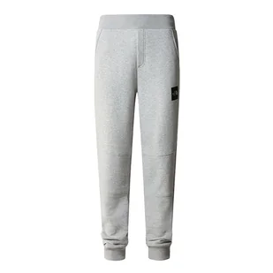 Spodnie The North Face Fine 0A827GDYX1 - szare - Spodnie sportowe męskie - miniaturka - grafika 1