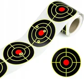 Zabawki militarne - Tarcze STRZELECKIE Rozpryskowe SAMOPRZYLEPNE SPLATTER 7.62cm 200szt - miniaturka - grafika 1