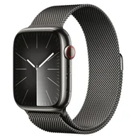 Smartwatch - Apple Watch 9 GPS + Cellular 45mm Stal Grafitowy - miniaturka - grafika 1