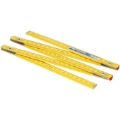 Poziomice, łaty, miary - Miara składana drewniana 1 m HIGO - miniaturka - grafika 1