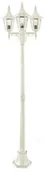 Lampy ogrodowe - Norlys - Rimini/Milano 3 Zewnętrzna Lampa Parkowa z Mocowaniem Terenowym Biała Norlys - miniaturka - grafika 1
