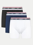 Majtki męskie - Reebok Komplet bielizny FINLO - AW24 (3-pack) Kolorowy - miniaturka - grafika 1
