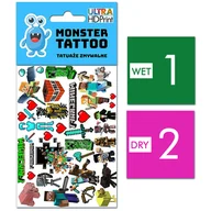 Zabawki kreatywne - TATUAŻE ZMYWALNE DLA DZIECI MINECRAFT WZORY ORYGINALNE - miniaturka - grafika 1