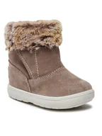 Buty dla dziewczynek - Primigi Kozaki 4850611 M Brązowy - miniaturka - grafika 1