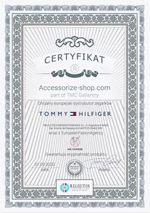 Zegarek Uniwersalny Zegarek TOMMY HILFIGER model 1720027 (40 MM) - Zegarki damskie - miniaturka - grafika 4